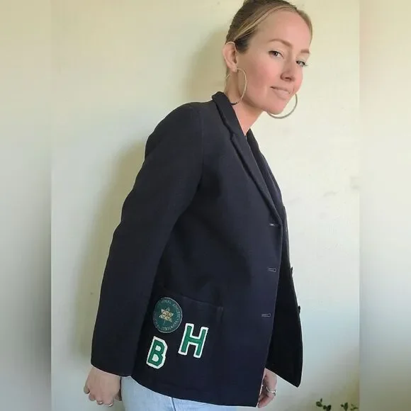 Bernstein Navy Wool Prep Jacket S-M - Picture 12 of 12